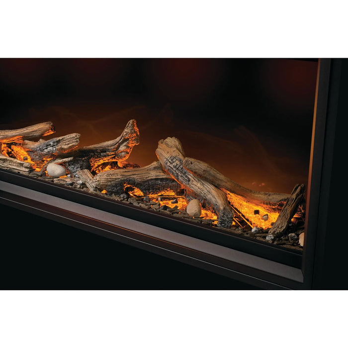 Napoleon 62" Tall Linear Vector Direct Vent Gas Fireplace with Luminous Logs Napoleon Hearth