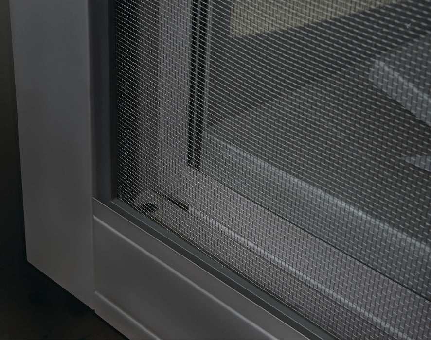 Napoleon Ascent 42 gas fireplace, safety screen detail
