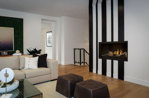 Napoleon Ascent Linear Premium 42 gas fireplace, installed in a room