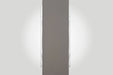 Napoleon CLEARion Elite electric fireplace, thin stainless steel trim side detail