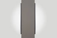 Napoleon CLEARion Elite electric fireplace, thin black trim side detail