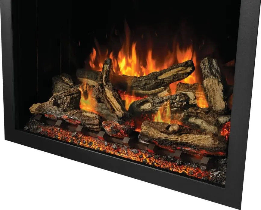 Adjustable heat and color settings enhance any living space.