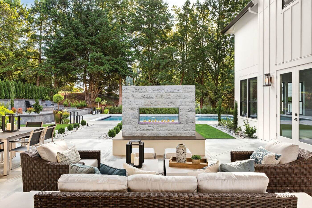 Napoleon Galaxy™ 50 Built-in Outdoor Gas Fireplace - Natural Gas Napoleon Hearth