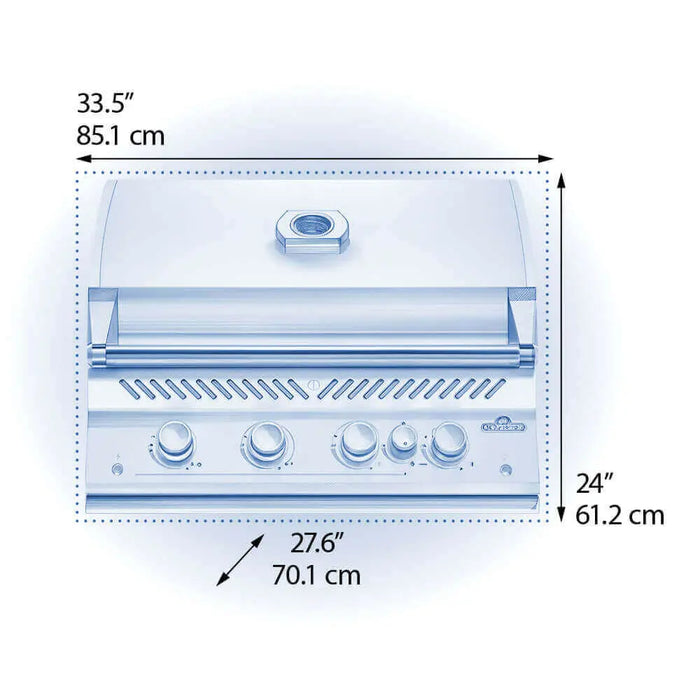 Napoleon Grills Built-In 700 Series 32 with Infrared Rear Burner Napoleon