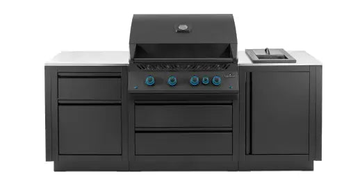 Napoleon OASIS Outdoor Kitchen Kit, Built-in 700 Series 32  -  with Stainless Steel Countertops