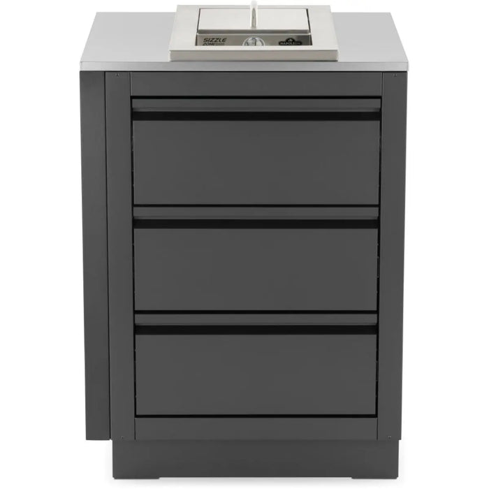 Napoleon OASIS® 24" x 26" Stainless Steel End Countertop with 10" Burner Cutout Napoleon Dreamwood Living