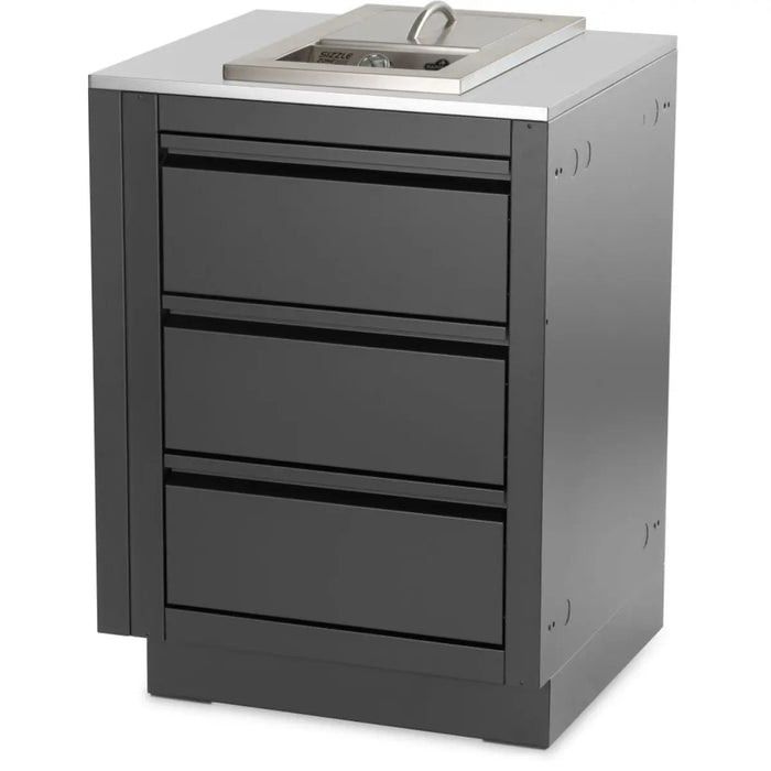Napoleon OASIS® 24" x 26" Stainless Steel End Countertop with 10" Burner Cutout Napoleon Dreamwood Living