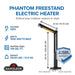 Napoleon Phantom Freestanding Outdoor Electric Infrared Heater Napoleon Dreamwood Living