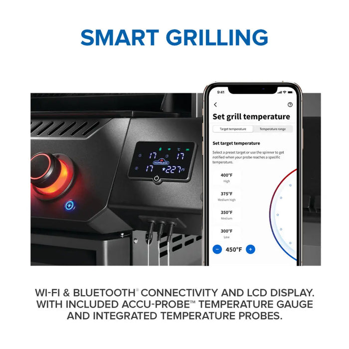 Napoleon Phantom Prestige 500 Connected RSIB Gas Grill Napoleon Dreamwood Living