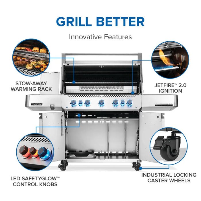 Napoleon Prestige 665 RSIB Gas Grill Napoleon Dreamwood Living