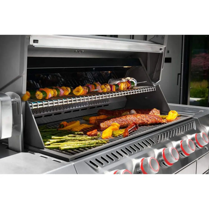 Napoleon Prestige PRO 665 Elite Gas Grill with Smart Technology & Electric Smoker Box Napoleon Dreamwood Living