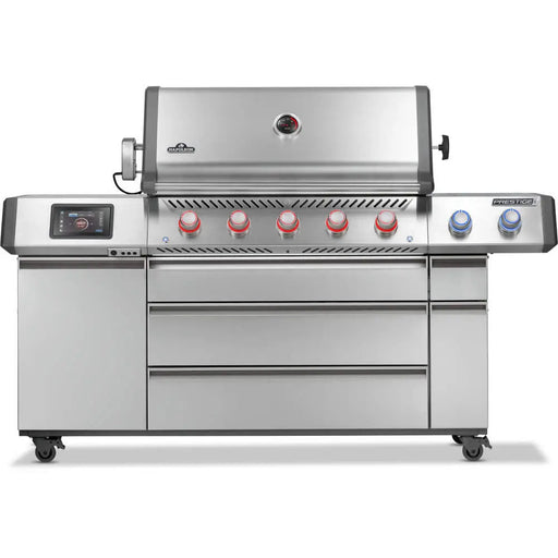 Napoleon Prestige PRO 665 Elite Gas Grill with Smart Technology & Electric Smoker Box Napoleon Dreamwood Living