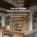 Napoleon Riverside 36" Outdoor Gas Fireplace - Dreamwood Living