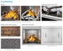 Napoleon Riverside 36" Outdoor Gas Fireplace Napoleon Hearth Dreamwood Living