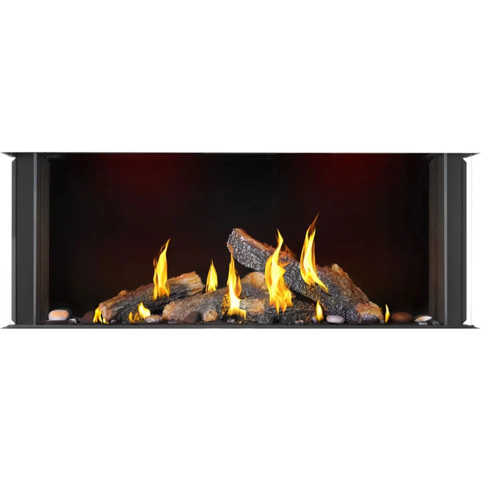Napoleon Tall Bay Luxuria 50 3-Sided Direct Vent Gas Fireplace - TLVX50LBN Napoleon Hearth Dreamwood Living