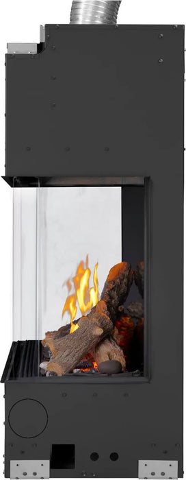 Napoleon Tall Bay Luxuria 50 3-Sided Direct Vent Gas Fireplace - TLVX50LBN