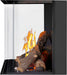 Napoleon Tall Bay Luxuria 50 three-sided gas fireplace, right side view