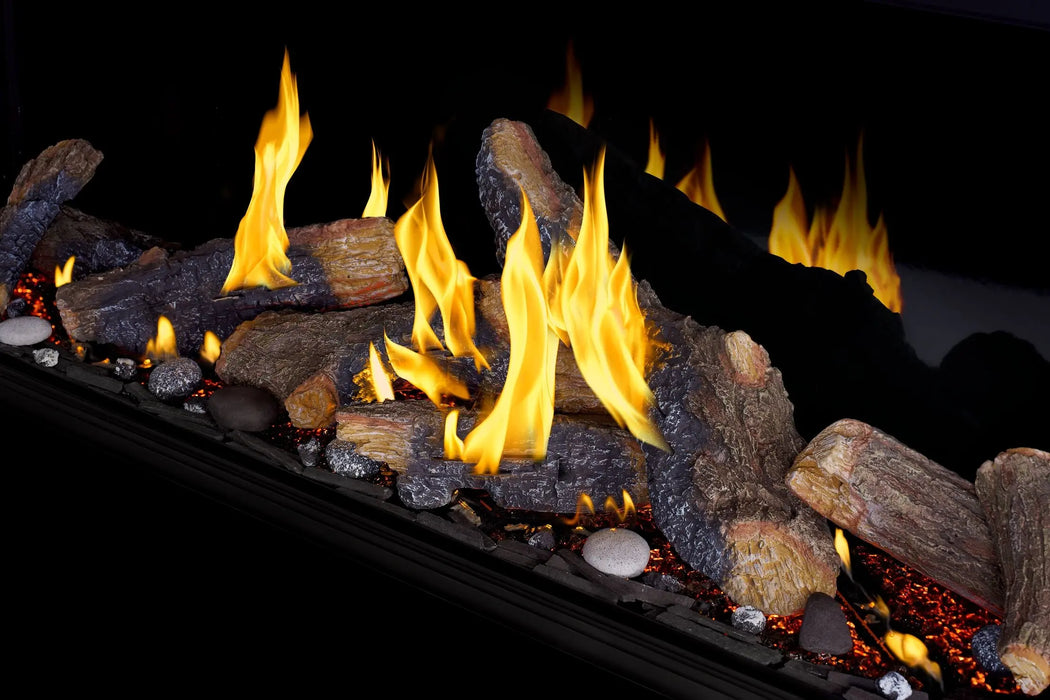 Napoleon Tall Bay Luxuria 62 3-Sided Direct Vent Gas Fireplace - TLVX62LBN