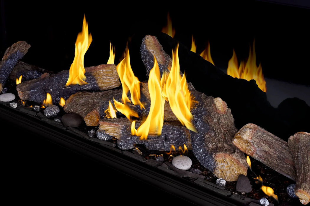 Napoleon Tall Bay Luxuria 62 3-Sided Direct Vent Gas Fireplace - TLVX62LBN