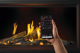 Napoleon Tall Vector Luminous Logs fireplace, eFire app control
