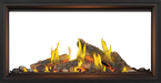 Napoleon Tall Linear Vector™ 50 See Through Gas Fireplace with Luminous Logs Napoleon Hearth
