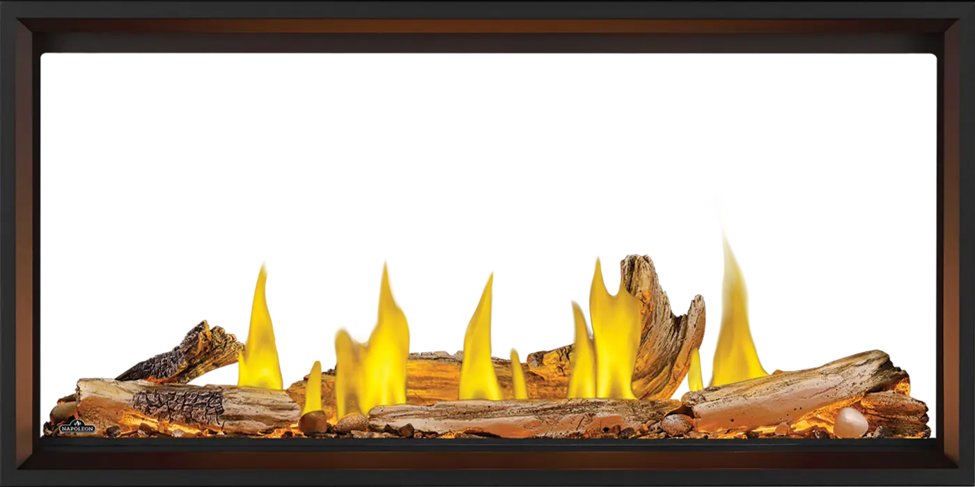Napoleon Tall Linear Vector™ 50" See Through Direct Vent Gas Fireplace Napoleon Hearth