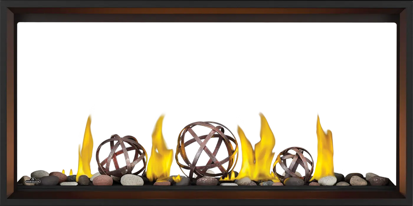 Napoleon Tall Linear Vector™ 50" See Through Direct Vent Gas Fireplace Napoleon Hearth