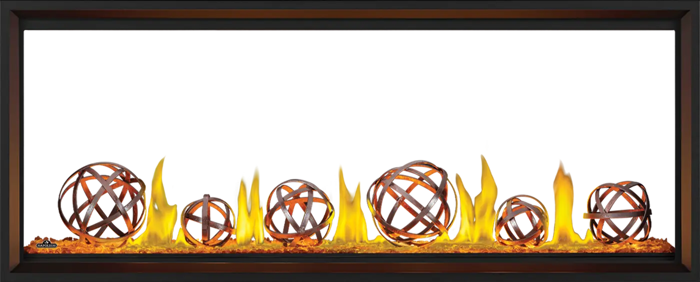 Napoleon Tall Linear Vector™ 74" See Through Direct Vent Gas Fireplace Napoleon Hearth