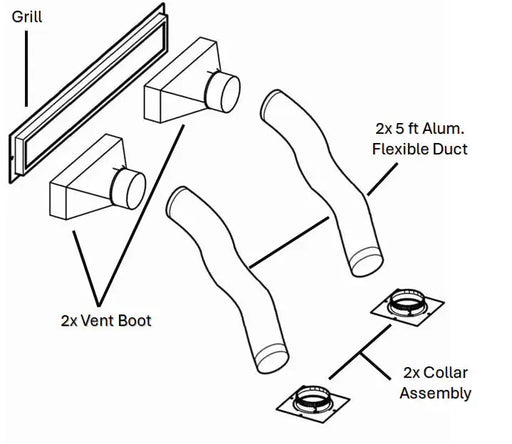 Napoleon Universal Heat Management System for the Front Grill & Side Grill Napoleon Hearth Dreamwood Living