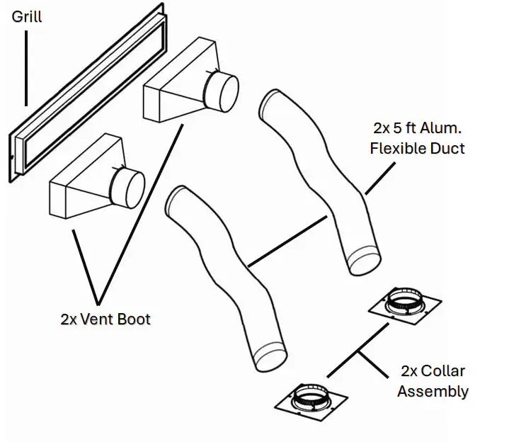 Napoleon Universal Heat Management System for the Front Grill & Side Grill Napoleon Hearth Dreamwood Living