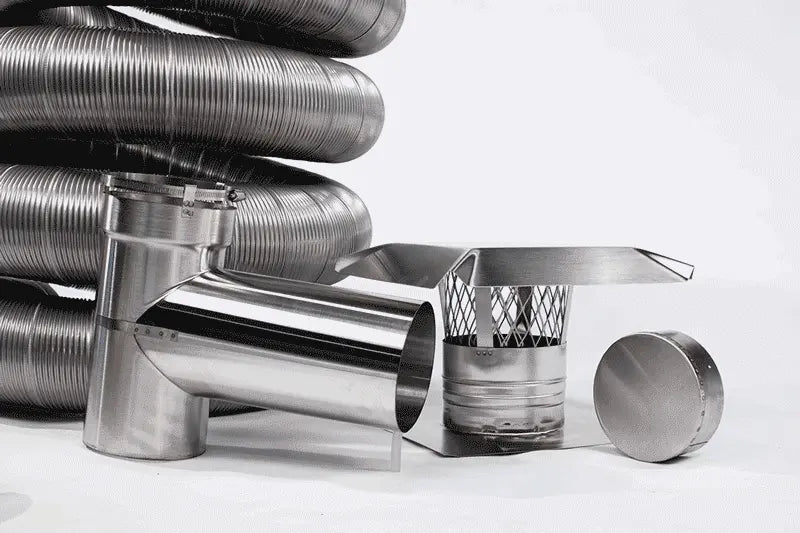 National Chimney M-Flex Standard Liner Kit with Tee