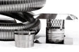 National Chimney Smoothwall Wood-Burning Insert Liner Kit | 6-Inch National Chimney Dreamwood Living