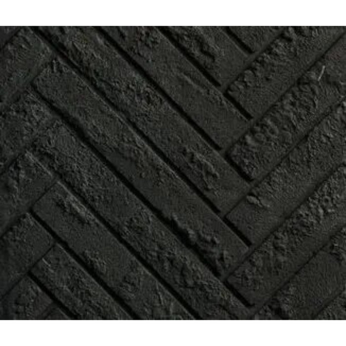 Majestic Black Premium Herringbone Interior Panels for Courtyard 36" & 42" Gas Fireplaces