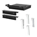 Osburn Brushed Nickel Cast Iron Straight Legs With Ash Drawer - OA10236 Osburn Wood Stoves Dreamwood Living