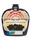 Primo Oval cutaway showing the indirect cooking setup
