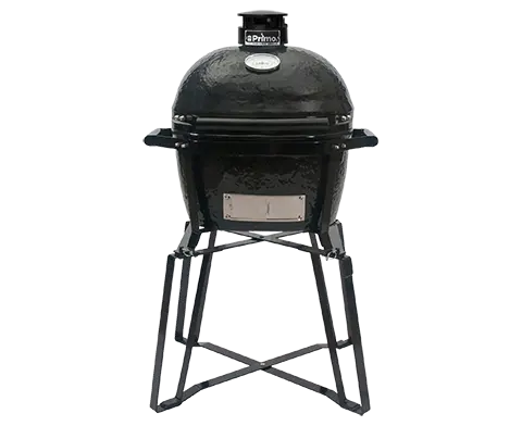Primo Oval Junior All-In-One (Heavy-Duty Stand, Side Shelves, Ash Tool and Grate Lifter) PGCJRC Primo Dreamwood Living