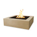 The Outdoor Plus OPT-QADGFRC36 Quad 36" GFRC Concrete Square Gas Fire Pit