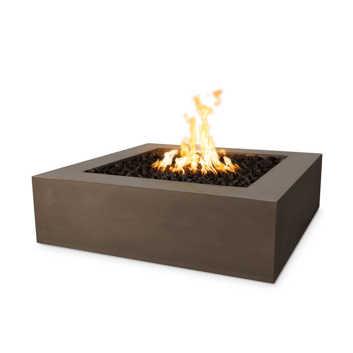 The Outdoor Plus OPT-QADGFRC36 Quad 36" GFRC Concrete Square Gas Fire Pit
