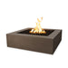 The Outdoor Plus OPT-QADGFRC36 Quad 36" GFRC Concrete Square Gas Fire Pit