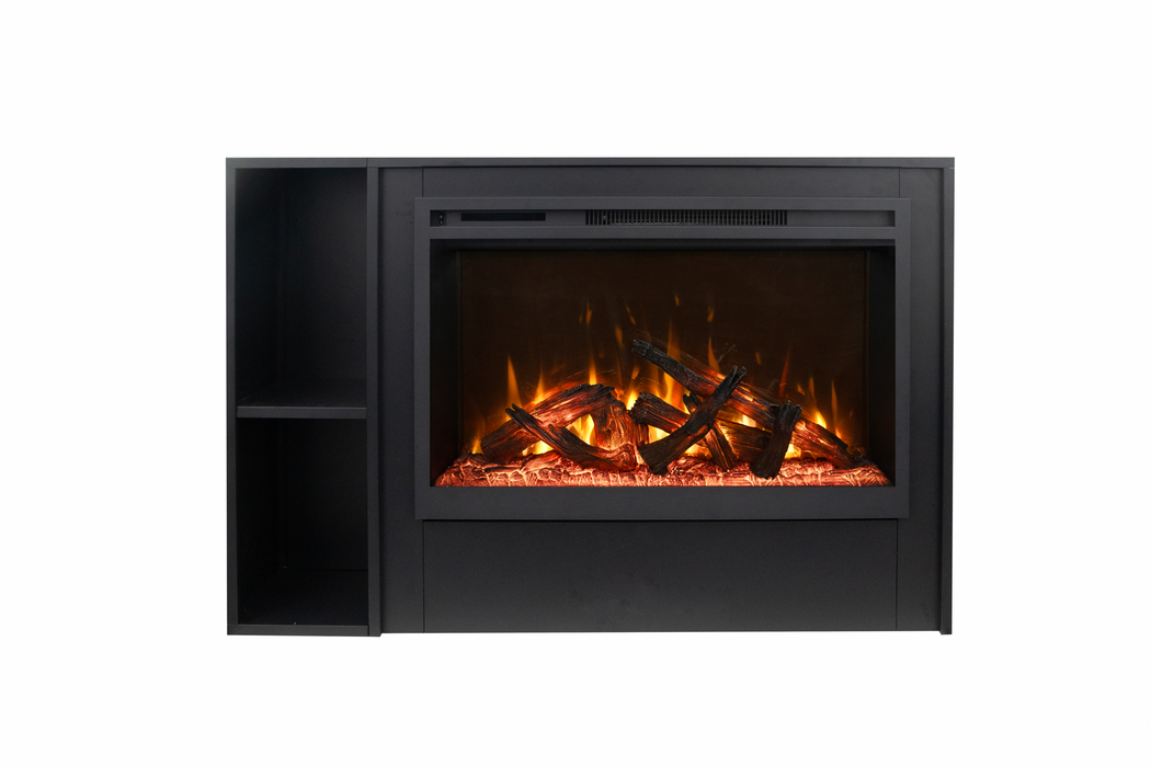 Amantii Pedestal Display for Fire & Ice LumaForest  Indoor 3 Sided Built In Electric Fireplace