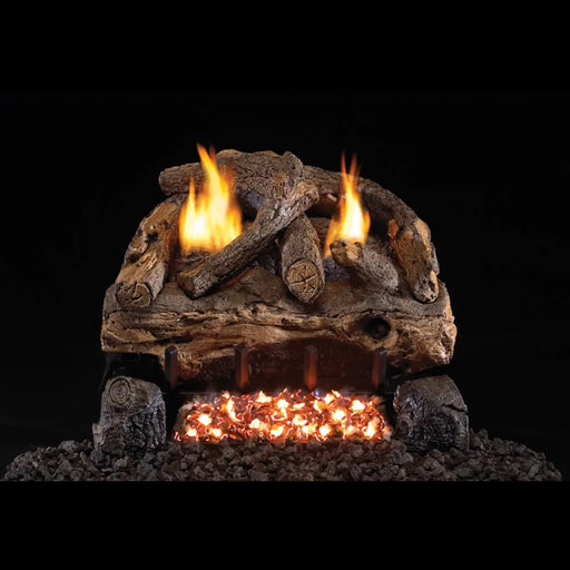 Real Fyre 16"/18" Evening Fyre Split Vent-Free Gas Log Set with G18 Burner System Real Fyre Dreamwood Living