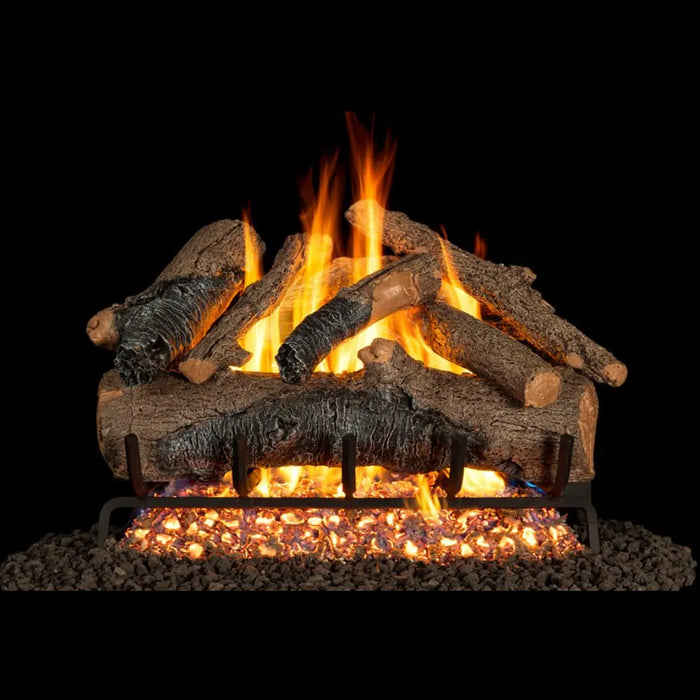 Real Fyre 24" Colonial Oak Vented Gas Log Set with G52 Radiant Fyre Burner System Real Fyre Dreamwood Living
