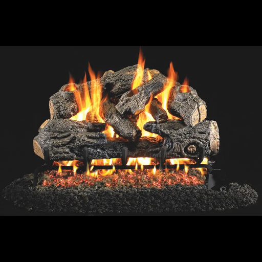 Real Fyre 24" Charred Northern Oak Vented Gas Log Set Real Fyre Dreamwood Living