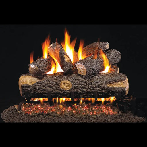 Real Fyre 24" Designer Series Woodland Oak Vented Gas Log Set Real Fyre Dreamwood Living