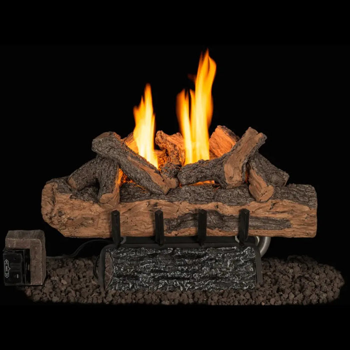 Real Fyre 20" Split Valley Oak Vent-Free Gas Log Set with G8E Burner System Real Fyre Dreamwood Living