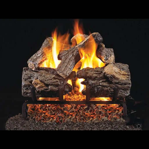 Real Fyre 30" Burnt Rustic Oak Vented Gas Log Set Real Fyre Dreamwood Living
