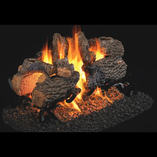 Real Fyre 30" Charred Oak Vented See Thru Gas Log Set Real Fyre Dreamwood Living