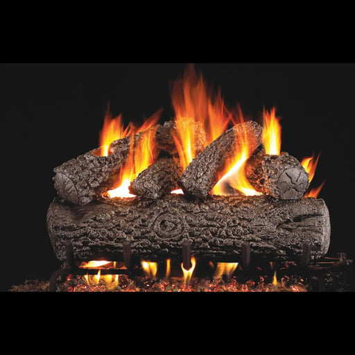 Real Fyre 30" Classic Series Post Oak Vented Gas Log Set Real Fyre Dreamwood Living