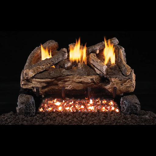 Real Fyre 30" Evening Fyre Split Vent-Free Gas Log Set with G18 Burner System Real Fyre Dreamwood Living