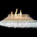 Real Fyre 30" G21 Contemporary Burner with Fyre Glass/Gems Real Fyre Dreamwood Living